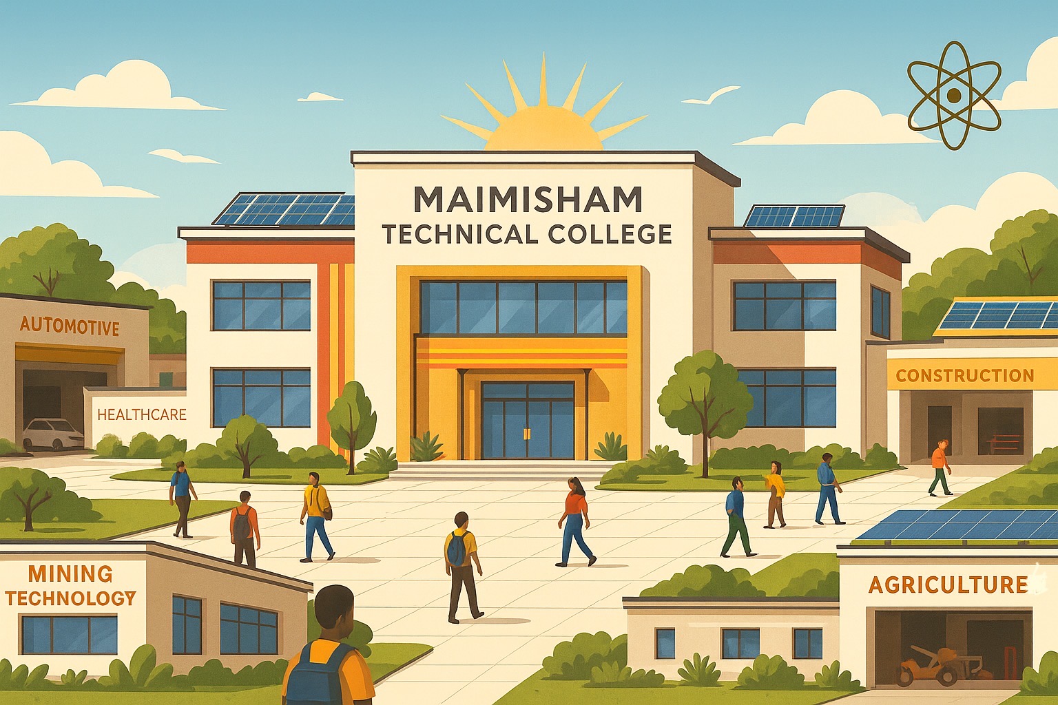 Maimisham Technical College Campus Render